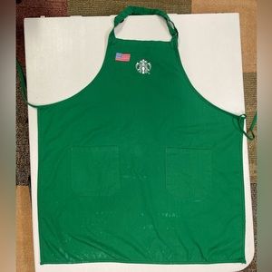 Starbucks apron American flag